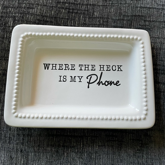 Other - Where the phone trinket tray NWT 📱👓💍🔑
